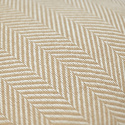 Poszewka na poduszkę \'Denisa Fishbone\' 45x45cm - Beż/Biały