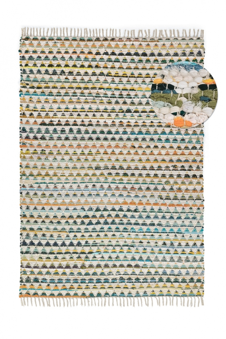 Dywan \'Lindby\' - wielokolorowy/żółty w grupie Wystrój / Dywany / Woven rugs w Reforma (V10204)