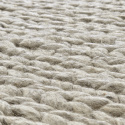Dywan wełniany „Talvia Braided Wool” – szary