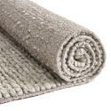 Dywan wełniany „Talvia Braided Wool” – szary