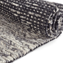 Dywan wełniany „Talvia Braided Wool” – ciemnoszary
