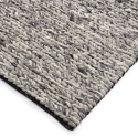 Dywan wełniany „Talvia Braided Wool” – ciemnoszary