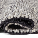 Dywan wełniany „Talvia Braided Wool” – ciemnoszary