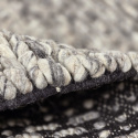 Dywan wełniany „Talvia Braided Wool” – ciemnoszary