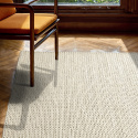 Dywan wełniany „Talvia Braided Wool” – biały