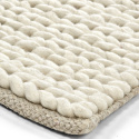 Dywan wełniany „Talvia Braided Wool” – biały