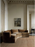 Dywan wełniany \'Ovelia\' - brązowo-biały