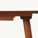 Stół składany \'Fager\' 160 cm - Orzechowy