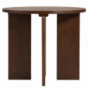 Stolik kawowy \'Cr&eacute;me\' Okrągły 55 cm - Orzech