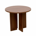 Stolik kawowy \'Créme\' Okrągły 55 cm - Orzech