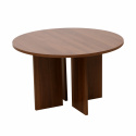 Stolik kawowy \'Créme\' Okrągły 75 cm - Orzech