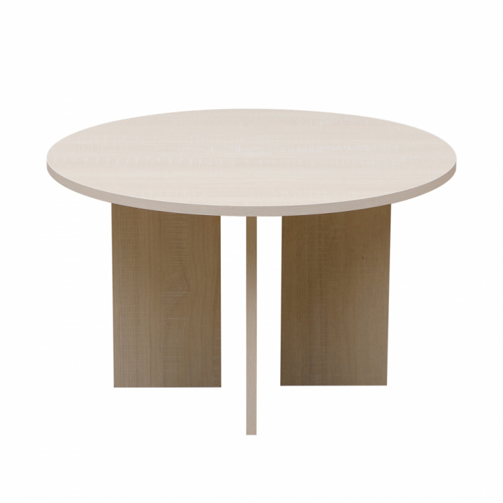 Stolik kawowy \'Créme\' Okrągły 75 cm - Biały pigmentowany w grupie Meble / Stoły / Stolik kawowy w Reforma (WD-17-2-whitepigmented)