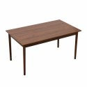 Stół jadalny \'Fager\' 135 cm - Orzech