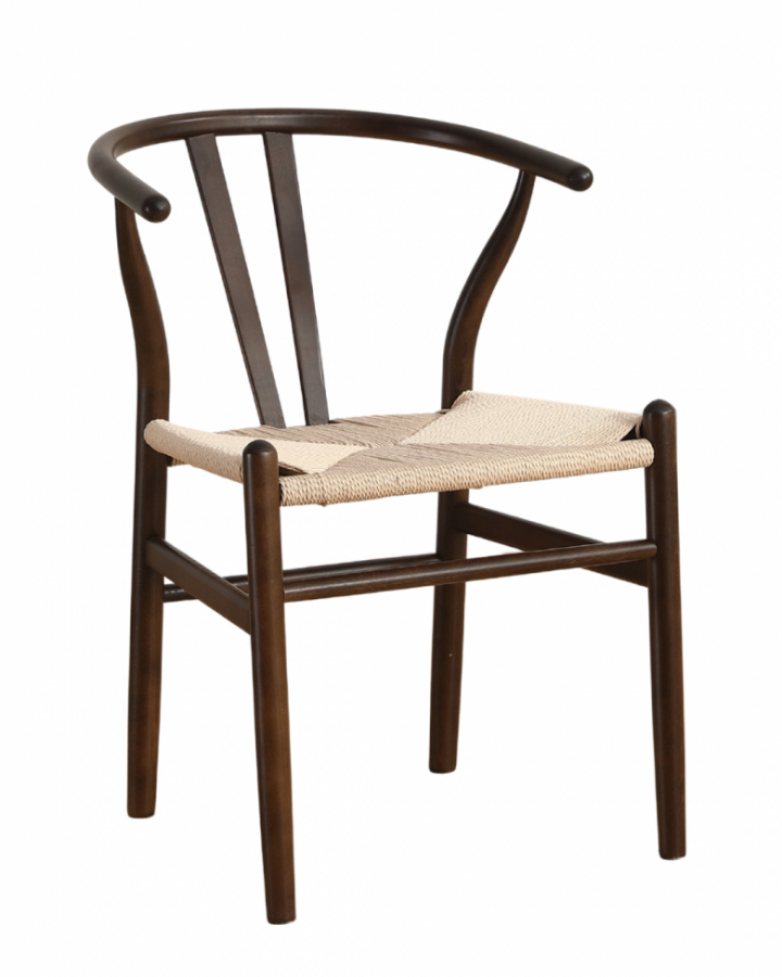 Krzesło \'Alta\' - Orzech/Beżowe w grupie Meble / Meble do siedzenia / Krzesła w Reforma (WS-8651A-Beigebrown-NEW)