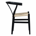 Krzesło \'Alta\' - Czarny/Beżowy