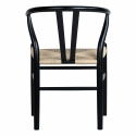 Krzesło \'Alta\' - Czarny/Beżowy