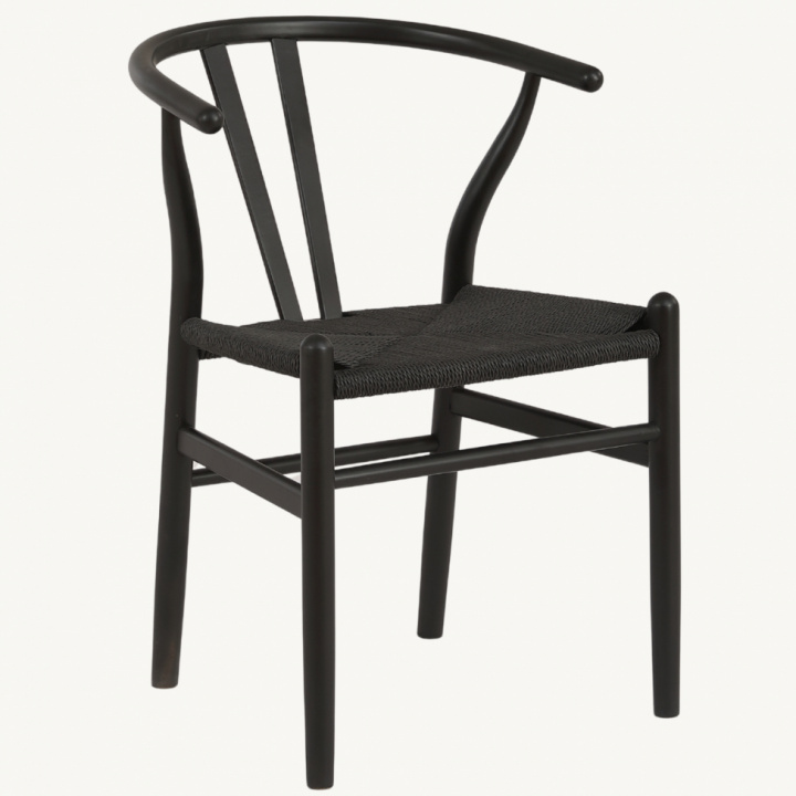 Krzesło \'Alta\' - Czarny w grupie Meble / Meble do siedzenia / Krzesła w Reforma (WS-8651A-BlackBlack-NEW)
