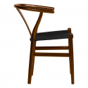 Krzesło \'Alta\' - Orzech/Czarny