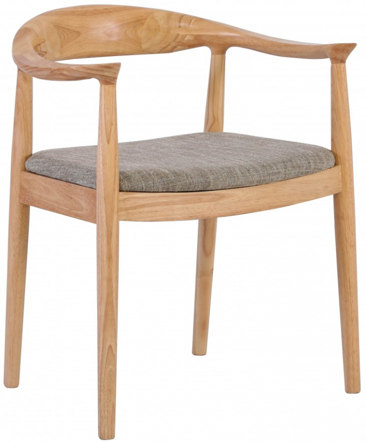 Krzesło \'Ask\' - Naturalny/Szary w grupie Meble / Meble do siedzenia / Krzesła w Reforma (WS-8656-Natural)