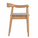 Krzesło \'Ask\' - Naturalny/Szary