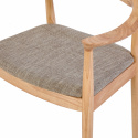Krzesło \'Ask\' - Naturalny/Szary