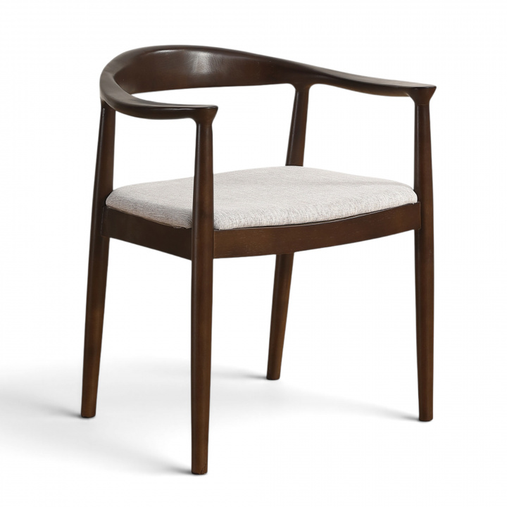 Krzesło \'Ask\' - Orzech/Szary w grupie KAMPANIA / Meble w Reforma (WS-8656-Walnut)