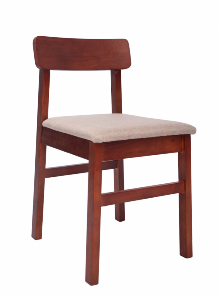 Krzesło \'Ålesund\' - Orzech/Beżowy w grupie Meble / Meble do siedzenia / Krzesła w Reforma (WS-ND004-walnut-beige)