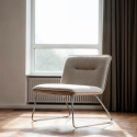 Fotel \'Chelsea\' - Szary/metal