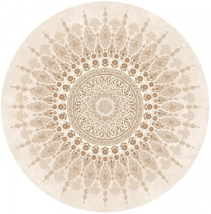 Okrągły dywan \'Sandrigo\' 290cm - Beżowy w grupie Wystrój / Dywany / Woven rugs w Reforma (X10117075)