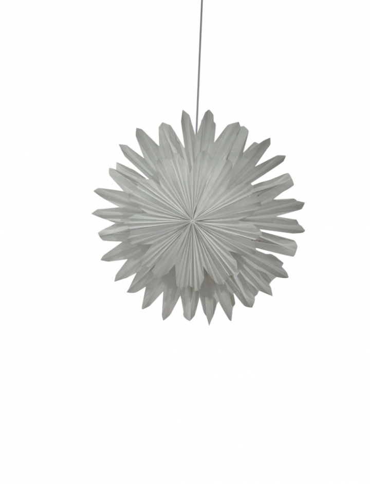 Gwiazda adwentowa \'Lucia\' 60cm - Biała w grupie Oświetlenie / Lampy / Oświetlenie świąteczne w Reforma (ZGC-advent-white)