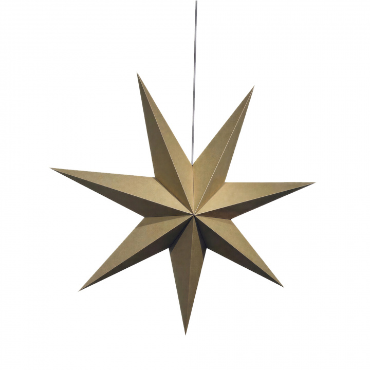 Gwiazda adwentowa \'Sally\' 60cm - Brązowa w grupie Oświetlenie / Lampy / Oświetlenie świąteczne w Reforma (advent-star-brown)