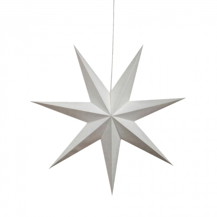 Gwiazda adwentowa \'Sally\' 60cm - Biała w grupie Oświetlenie / Lampy / Oświetlenie świąteczne w Reforma (advent-star-white-2)