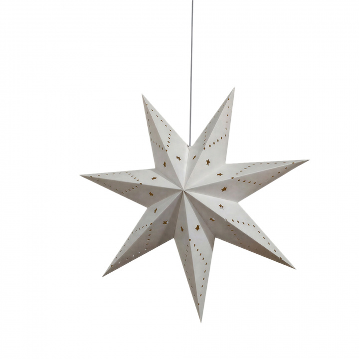 Gwiazda adwentowa \'Skimra\' 45cm - Biała w grupie Oświetlenie / Lampy / Oświetlenie świąteczne w Reforma (advent-star-white)