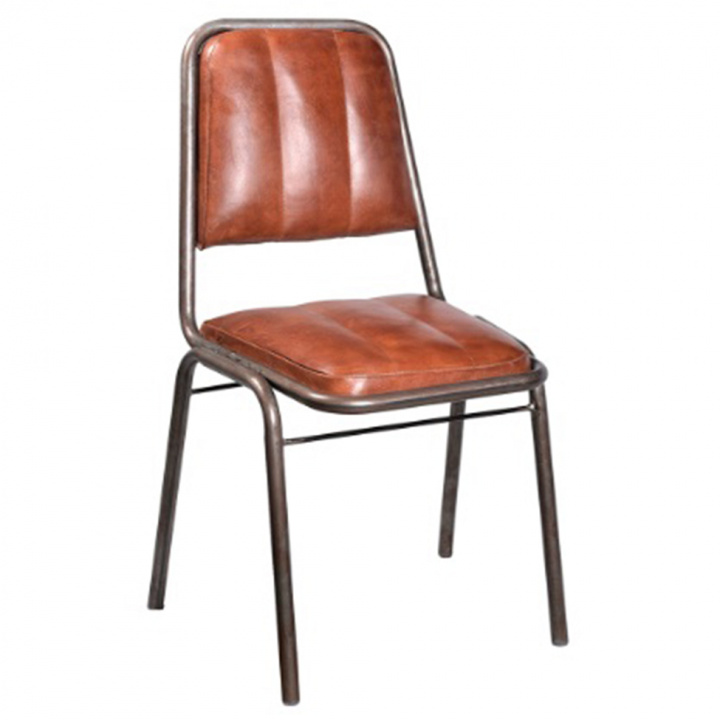 Krzesło \'Brooke\' - Vintage/Skóra w grupie Meble / Meble do siedzenia / Krzesła w Reforma (m01145)