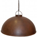 Lampa fabryczna vintage \'Thormann\' - Rdzawy wykończenie