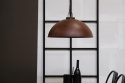 Lampa fabryczna vintage \'Thormann\' - Rdzawy wykończenie