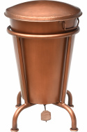 Kosz na pedał \'Klapp\' - Miedź