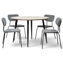 Zestaw jadalny \'Runt Kungsholmen\' - 1 St&oacute;ł & 4 Krzesła