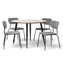Zestaw jadalny \'Runt Kungsholmen\' - 1 St&oacute;ł & 4 Krzesła