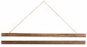 Wieszak na plakaty 70cm - Orzech