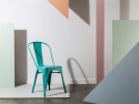 Krzesło \'Montmartre\' - Vintage turkusowy
