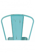 Krzesło \'Montmartre\' - Vintage turkusowy